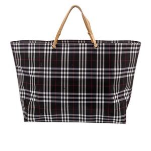 Burberry London Nylon Large Tote